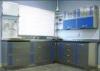 Italian Design Stainless Steel Kitchen Cabinets Closeout Lacquer Finish