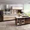 High Density Particle Board Laminate Kitchen Cabinets High Moisture Resistant