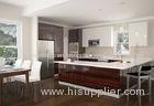 Modern Plywood Carcass Kitchen Cabinets Wood Veneer Finish Custom U Shaped