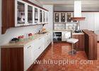 European Style Thermofoil Kitchen Cabinets With Blum Hinges And Slider Drawers