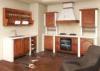 Custom Plywood Carcass Solid Wood Kitchen Cabinets Open Shelving For Dishes