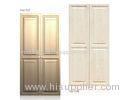 White European Style Hinged Door Wardrobes L Shaped With Soft Closing Blum Hinges