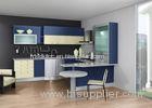 Build In Stainless Steel Modern Kitchen Cabinets With E1 Degree Moisture Proof Board