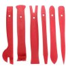 6pcs Auto Door Trim Panel Molding Clip Removal Pry Tools