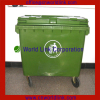 Recycling Outdoor Square Large Plastic Waste Bin With Wheels