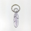 Personalized Feather Designer Key Rings for Fashion Accessories