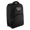 Black waterproof large capacity notebook backpack
