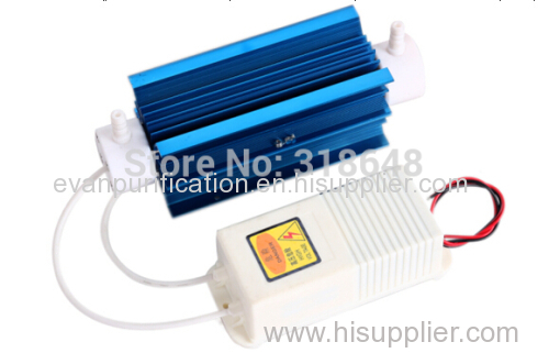 Silica Tube Ozone Generator 10g with Aluminum Alloy Heat Sink For Water Sterilization and Air Deodorization +Free Shipp