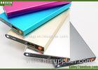 4000mAh Metal Power Bank 9 * 65 * 118mm Various Color With LED Light