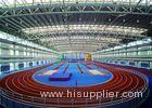 Heavy Modern Commercial Steel Buildings Welded H Section For Gymnasium