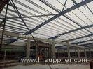 Pre Engineering Steel Frame Warehouse Building Construction Custom Easy Installation