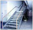 Sound Insulation Steel Structure Stairs Flexible Enlarge Rotate 180 Degrees