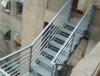 Strong Industrial Building Space Saving Steel Stair Construction For Home Easy Installation