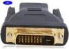 Black / Blue Laptop Wireless HDMI DVI Adapter Assembly UL RoHS Certification