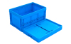 Plastic moving folding box for industrial use