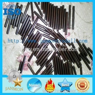 Zinc Plated Slotted Spring Pin stainless steel coiled pin stainless steel roll pin split pin Black oxide spring roll pin