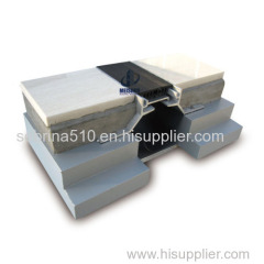 flush mounted aluminum expansion joint for concrete floor