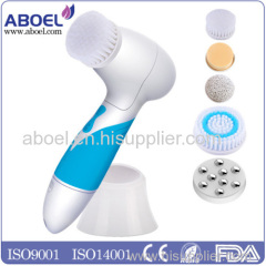 6-in-1 Electric Facial And Body Cleansing Brush