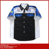 customize pit racing crew shirt for men