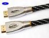 Zinc Alloy Shell High Speed HDMI Cable Male To Male Nylon Braided UL REACH Certification