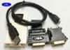 Multi Display Graphic VGA / HDMI / DVI To USB 3.0 Adapter Full HD PVC TPU Material