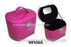 Round Corner Glossy Custom Packing Boxes Personalised PU Leather Material