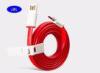 TPE Jacket Red Reversible USB 3.1 Type C Cable Customized 3.3FT 4FT 5.5FT Length