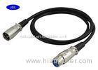 Black Stereo Microphone Cable High Perfermance For Digital Analog Optical
