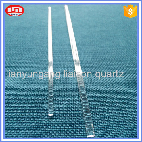 low price quartz glass tube for heat with OD 6mm