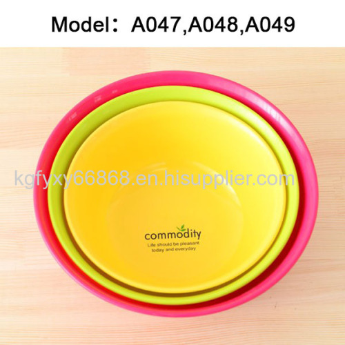 Wholesale multifunctional round baby plastic basin