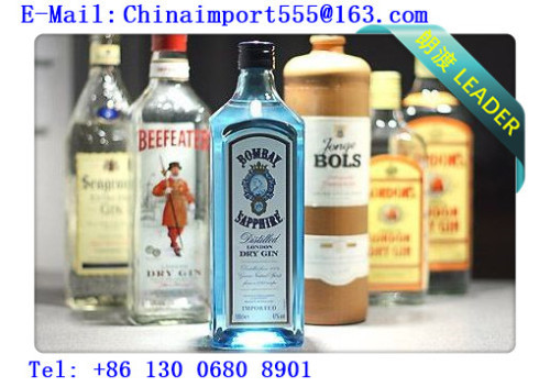 Extra Dry Gin Shanghai Customs Tariff