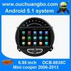Ouchuangbo car gps radio stereo for mini cooper android 7.1quad core mirror link 2GB ram