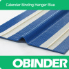 Obinder calendar binding hanger blue color customized pattern