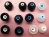 Dirt Resistant Black Earphone Rubber Caps Covers For Hearing Protection