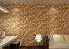 Contemporary Non Woven 3D Wallpaper For Bedroom / Living Room European Style