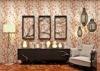 Floral Pattern Luxury Non Woven Wallcovering Modern Lounge Wallpaper