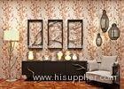 Floral Pattern Luxury Non Woven Wallcovering Modern Lounge Wallpaper