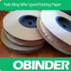 Obinder twin ring wire spool package paper material