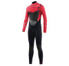 3/4mm supper stretch upper zipper entry system neoprene scuba full body wetsuit