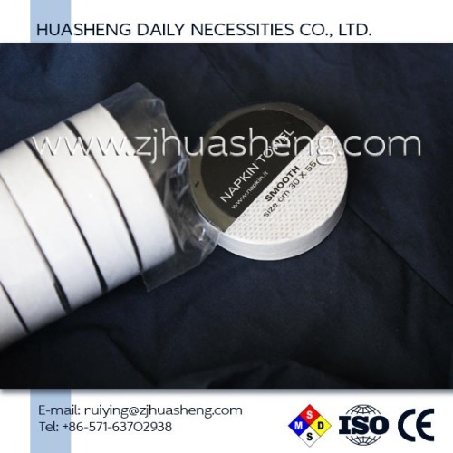 china factory oem cleaning nonwoven wipes compressed dia.4.5cm 10pcs/roll disposable