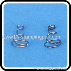 high quality nickel plated steel battery spring copper spring battery contact