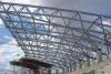 Steel structure shed truss structure canopy