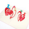 Love Heart-Love card-Birthday card-3D card-Pop up card-Handmade card-Paper cutting-Laser cut
