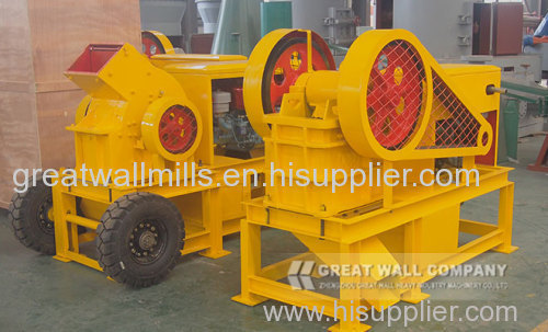 High efficient Diesel Engine Hammer Crusher price for sale