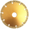 Diamond vacuum brazed cutting wheel