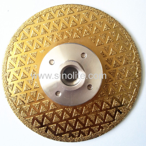 Diamond Electroplated Saw Blade Titanium finish 4-1/2 (115mm)