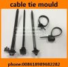 automotive car nylon plastic cable tie injection mould