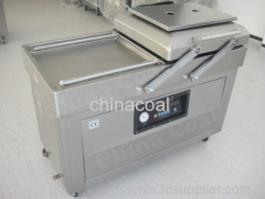 Double chamber vacuum sealer