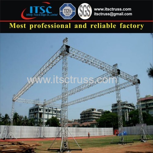 6 Tower structure box truss flat roof system hot-sale in India market