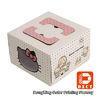 Square 10 Cardboard Folding Cake Boxes Custom Printed For Packaging Cake